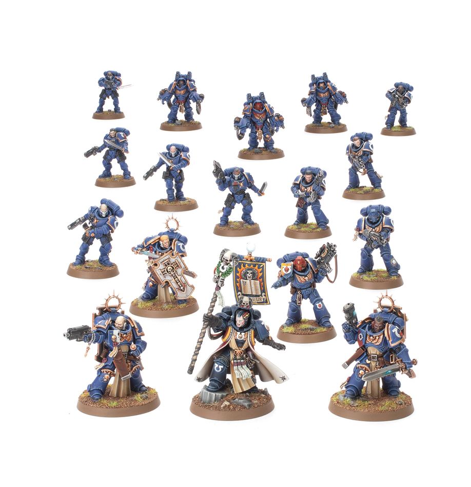 その他 Warhammer Combat Patrol Ultramarines Купити Combat Patrol: Ultramarines (лімітований) з доставкою по