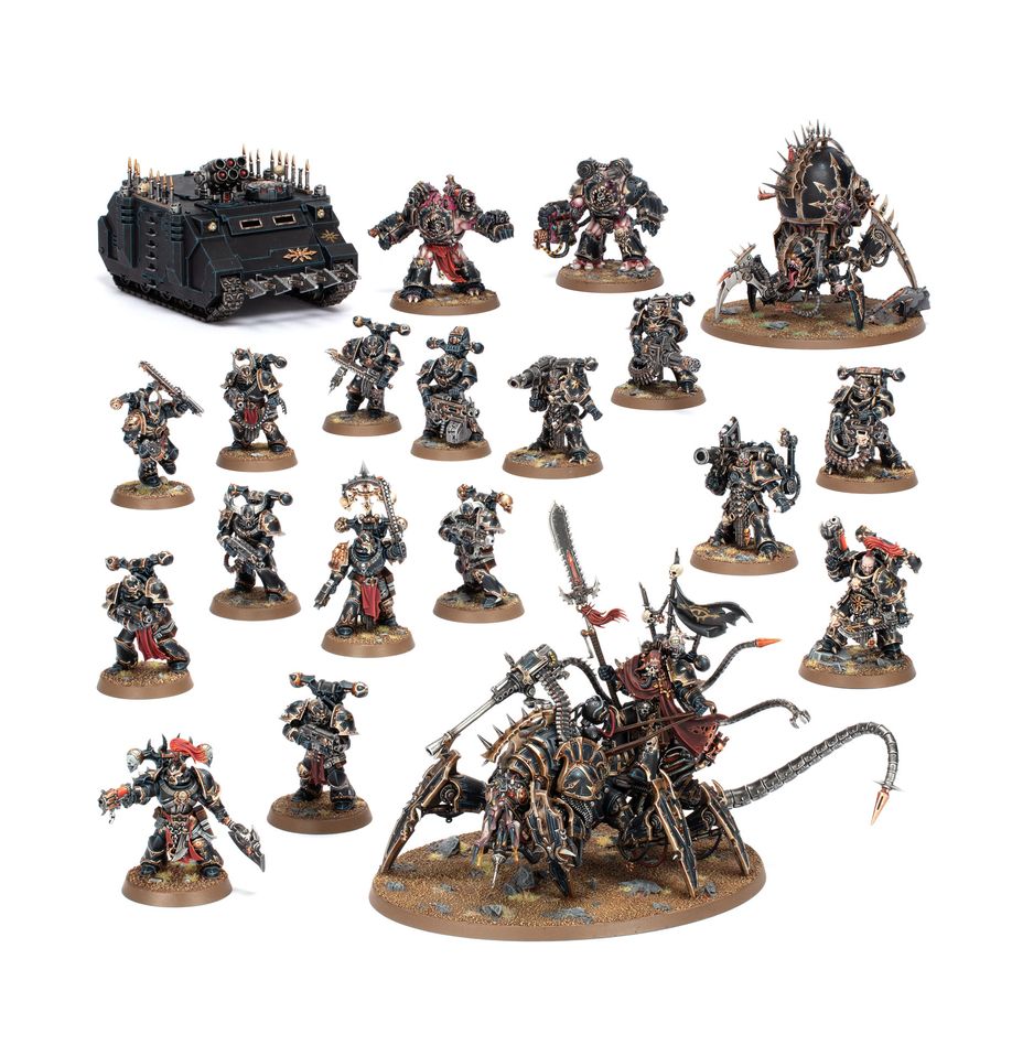 Купити Chaos Space Marines Battleforce: Hellforged Warband з