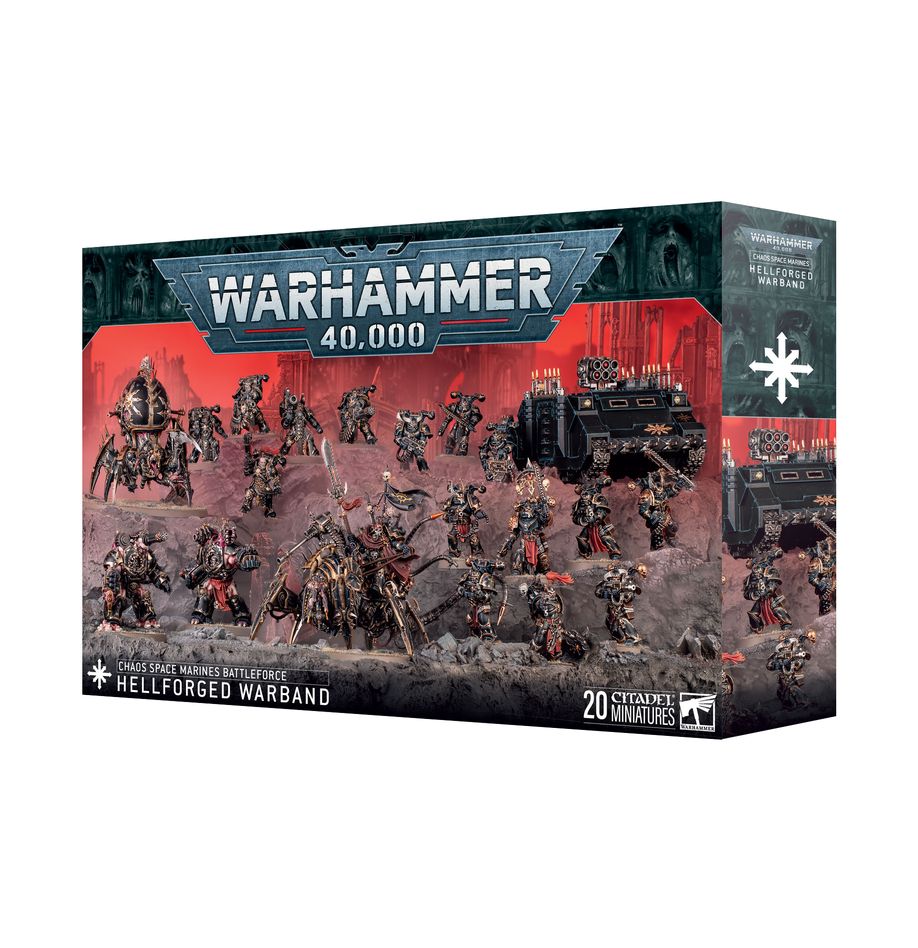 Купити Chaos Space Marines Battleforce: Hellforged Warband з